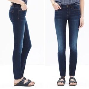 Madewell | Skinny Jeans in Lakeshore Dark Wash Size 24”